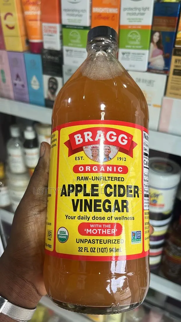 Bragg Organic Raw Unfiltered Apple Cider Vinegar-945ml (32 Floz ) · Photo 1