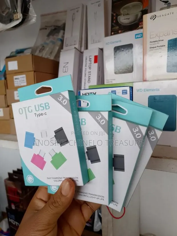 USB Type-C Male to Type-C Female Adapter(Otg)+ USB · Photo 1
