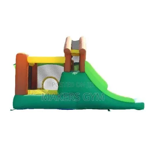 Slides Inflatable Jungle Bounce Castle With Blower Pump · Photo 4