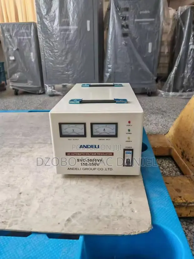 Andeli SVC-5000va Fully Automatic Single Phase Voltage Stabilizer · Photo 1