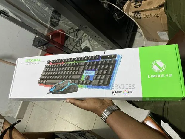 USB Keyboard and Mouse RGB GTX300 · Photo 1
