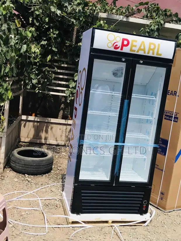 Genuine Pearl Display Glass 500L PVC-622 2 Door · Photo 1