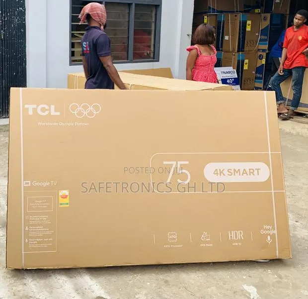Secure 75 Inch Led View Smart TCL UHD Android TV · Photo 1