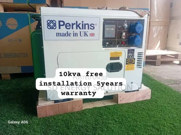 Rugged Meet Smart Perkins 10kva 13000watts Diesel Generator · Photo 1