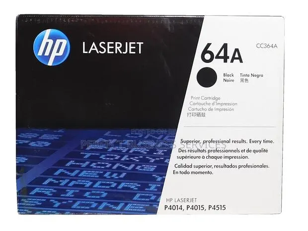 Original HP 64A (CC364A) Black LaserJet Toner Cartridge · Photo 1