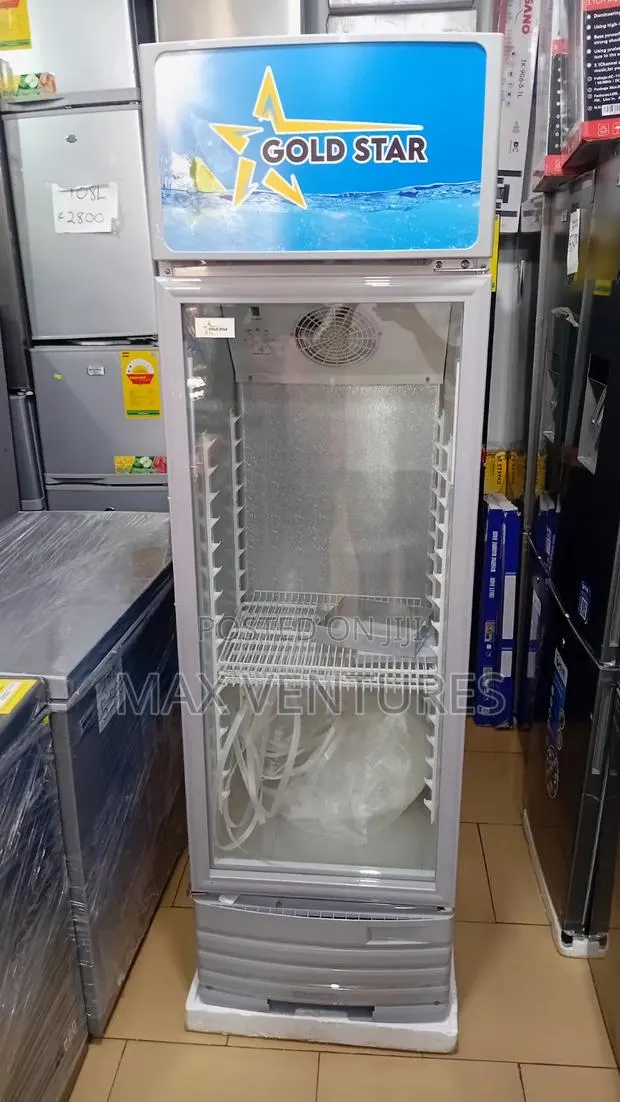 Gold Star Display Fridge 229L – Keep Drinks Cool Visible 229L · Photo 1