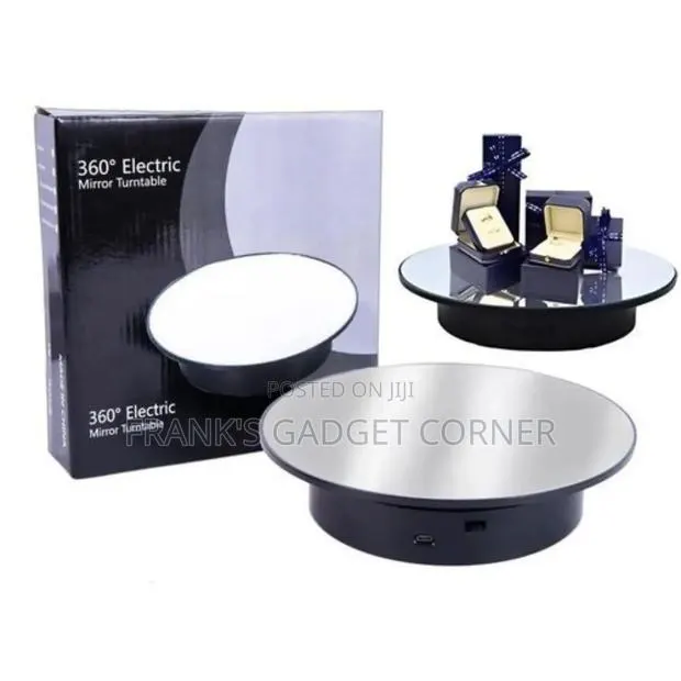 360° Rotating Mirror Display Stand · Photo 1