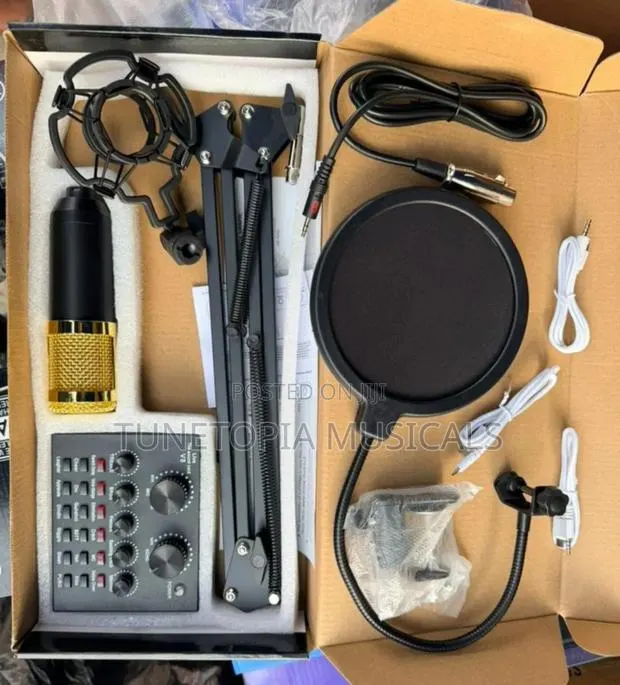 Bm800 Condenser Microphone Studio Recording Kit · Photo 1