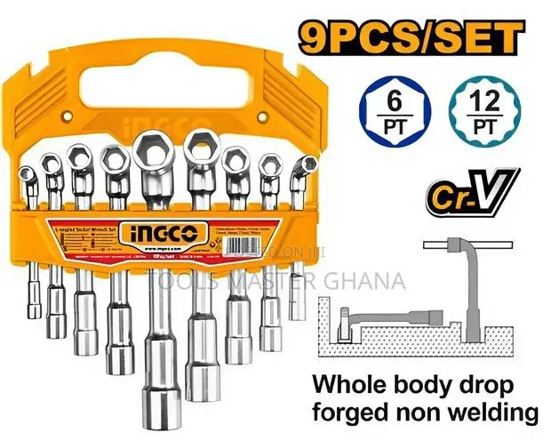 L-angled Socket Wrench Set - Laswt0901 · Photo 1