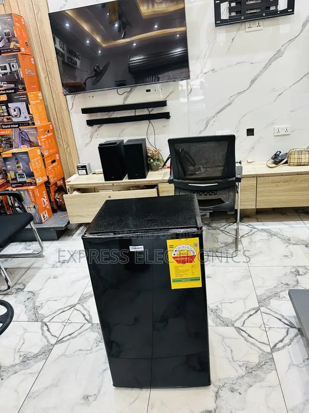 Best Buy for Less Black Single Door Nasco Table Top Fridge · Photo 1