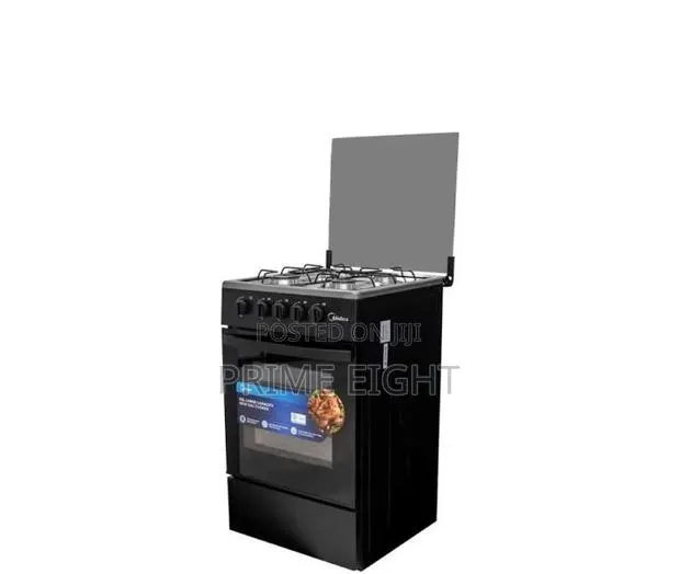 Midea 4 Burner Gas Cooker Model : SP5055T082-BG · Photo 1