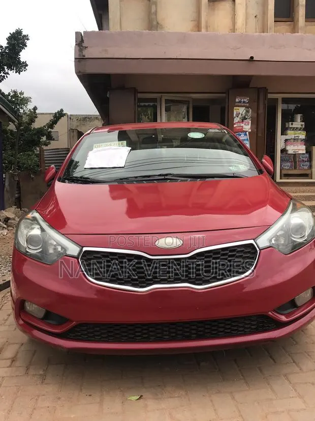 Kia Forte EX Sedan 2015 Red · Photo 1
