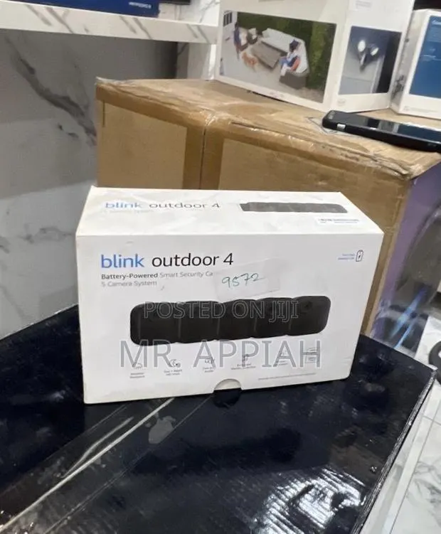 Shop Original Blink Outdoor 4 Wireless Security Cameras(Black) · Photo 1