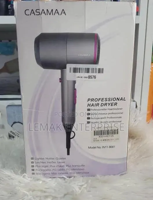 CASAMAA Professional Ionic Hair Dryer From UK · Photo 1