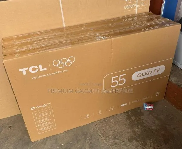 TCL 55" Premium Qled 2026 Model 55t6d Ai Smart Google Tv. Bluetooth · Photo 1