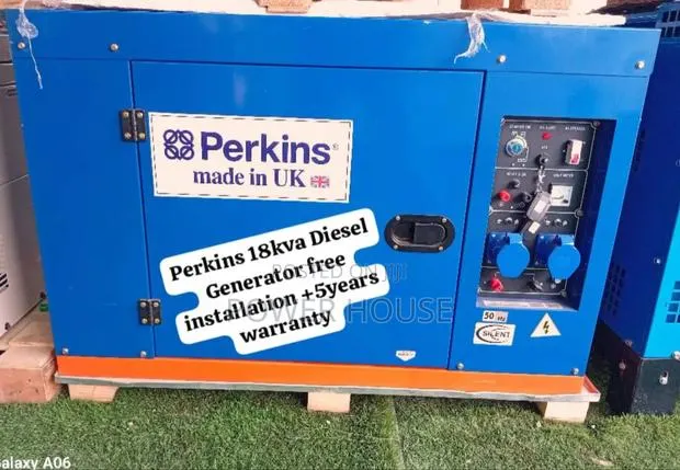 Zap-a-Thing Perkins Diesel Generator 18kva Silent Perkins Generator · Photo 1