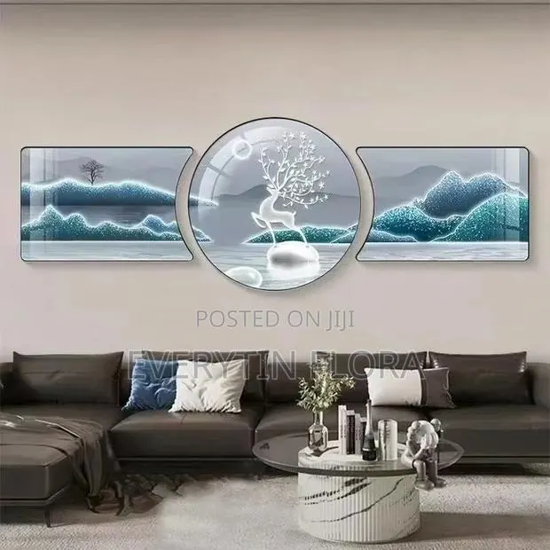 3-Piece Modern Landscape Wall Art Set · Photo 1