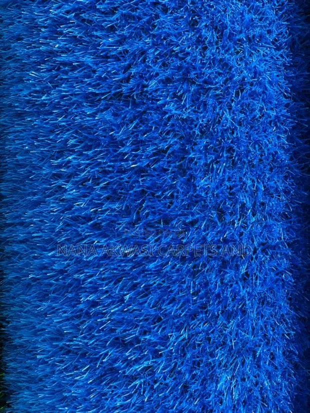 Blue Artificial Grass Carpet · Photo 1