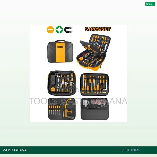 51 PCS Telecom Tools Set - Hktts0511 · Photo 1
