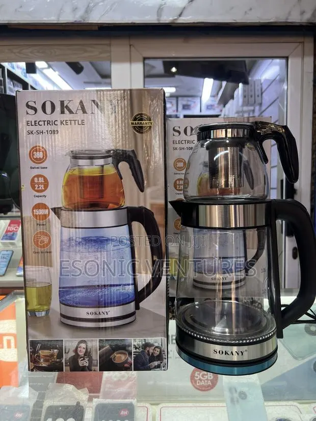 SOKANY Electric Kettle 22.L 2in1 · Photo 1