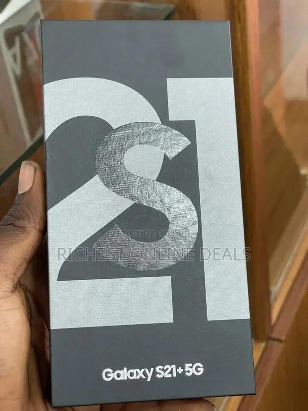New Samsung Galaxy S21+ 5G 256 GB Black · Photo 1