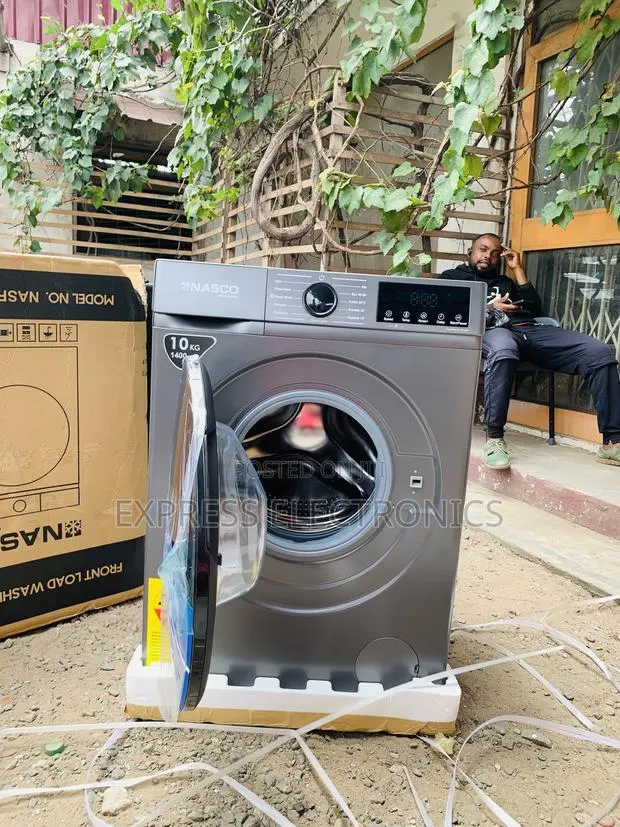 Hot Deals Nasco 11kg Front Load Full Auto Washing Nac Nas-11kg-Sbdinv · Photo 1