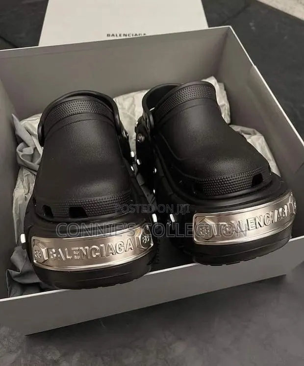 Balenciaga X Crocs Hardcrocs Platform Sandals · Photo 1