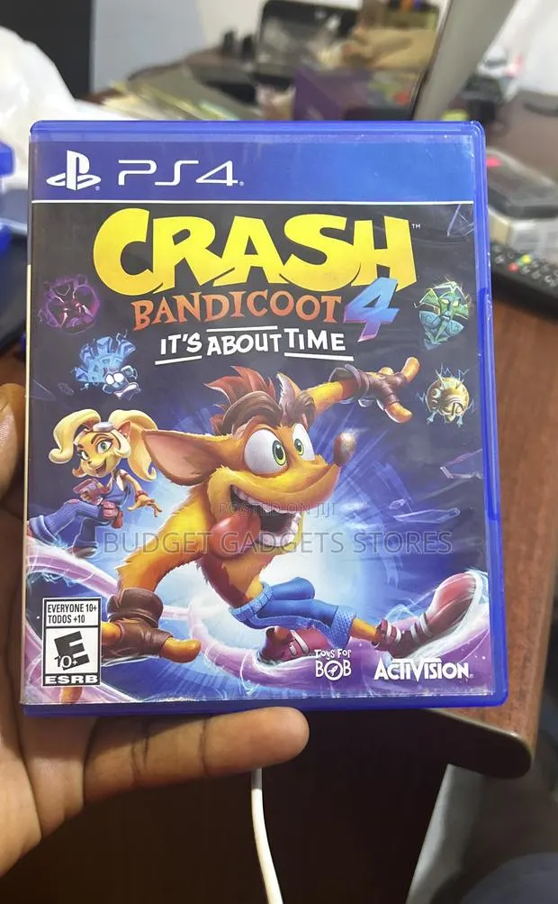 Crash Bandicoot 4 Its Abaout Time Game Disk · Photo 1