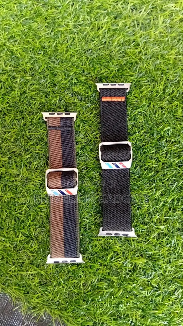 Apple Watch Luxury Fabric Strap [Compatible Models and MM Below] · Photo 1