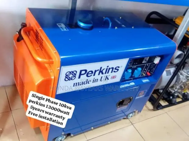 Energy Ignition Perkins Single Phase 10kva 13000watt Diesel · Photo 1