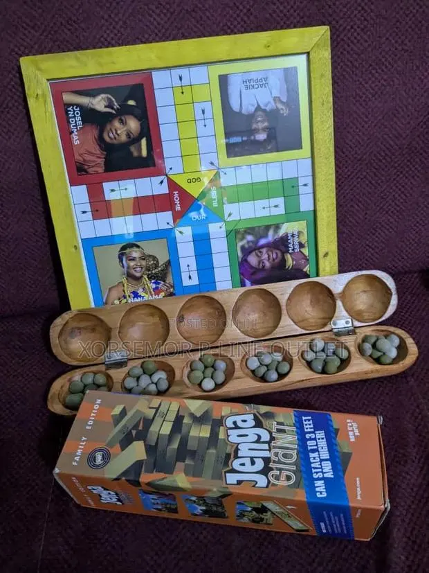 Ludo, Oware, Jenga Games · Photo 1