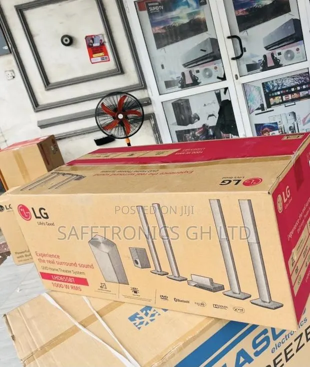 Adorable Black 1000 Watts Lg Bluetooth LHD 655t Soundbar · Photo 1