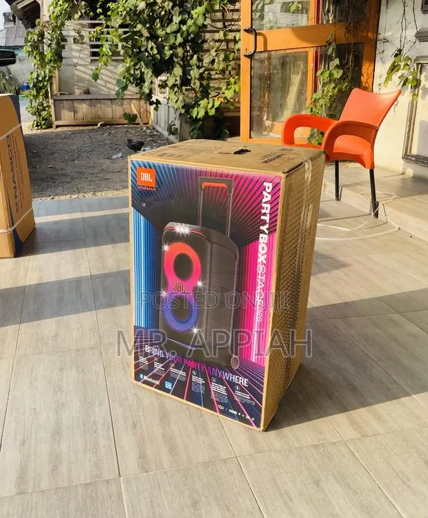Premium Unique JBL Party Box 320 Audio Speaker(Black). · Photo 1