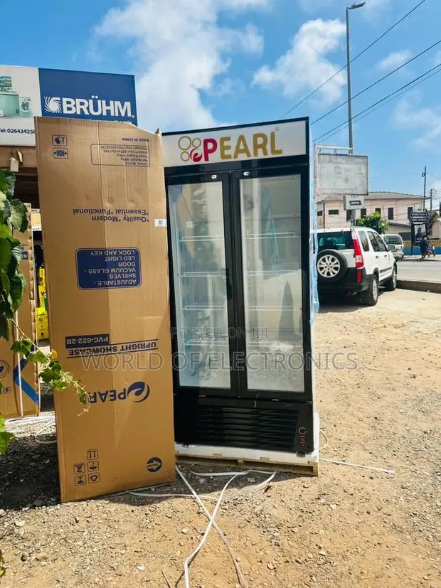 Pearl Display Pvc622-2b Doubledoor Display Fridge Essential · Photo 1
