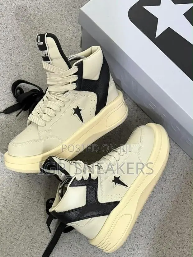 Converse X Rickowens High Top Sneaker · Photo 1
