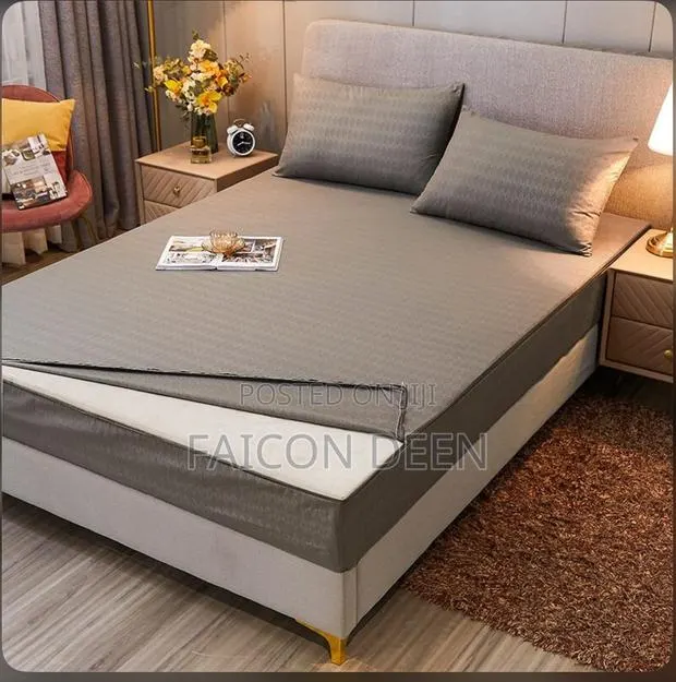 Full 360 Cotton Zipper Mattress Protector (Available in Diff Colors · Photo 1