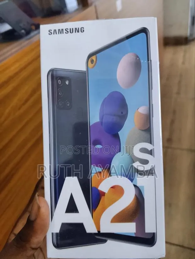 New Samsung Galaxy A21s 128 GB Black · Photo 1
