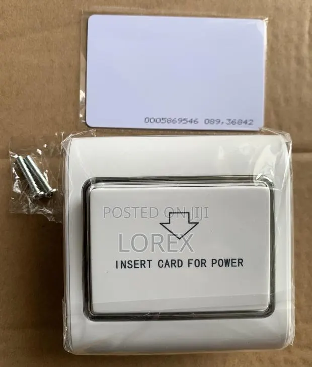 Energy Saving Switch for Hotel and Smart Home With Rfid Card · Photo 1