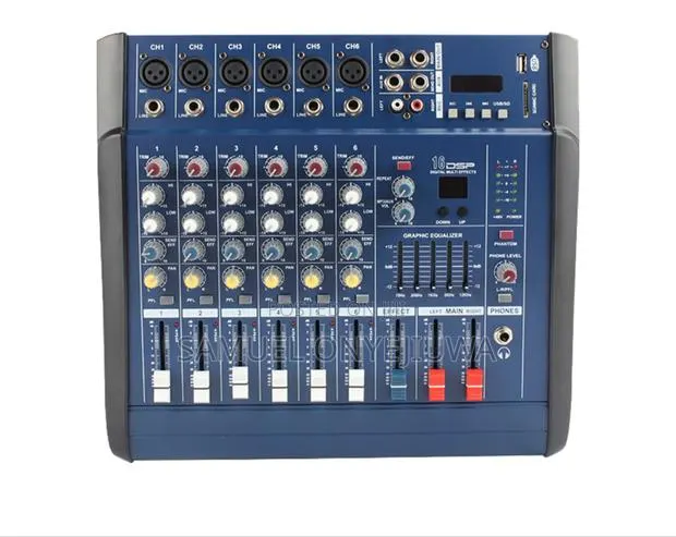 6 Channels Mixer Yamaha Powered(With Amplifier) · Photo 1
