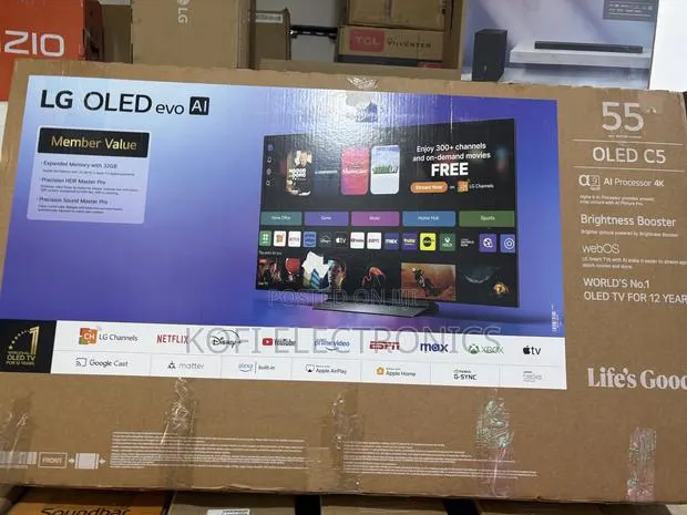 LG 55-Inch Class Oled Evo Ai C5 Series Smart TV · Photo 1
