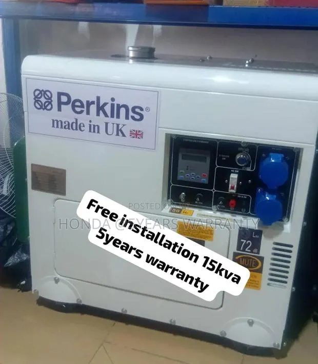 Perkins 15kva 16500w Industrial Diesel Generator Set · Photo 1
