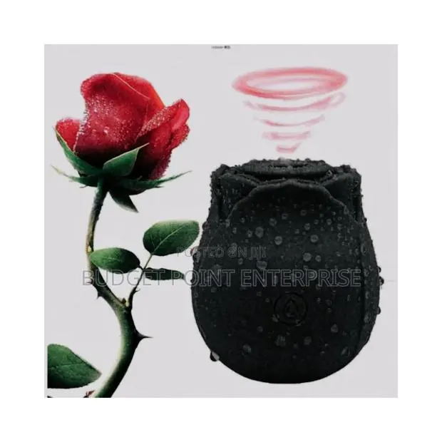 Sucking Rose Vibrator Black · Photo 1