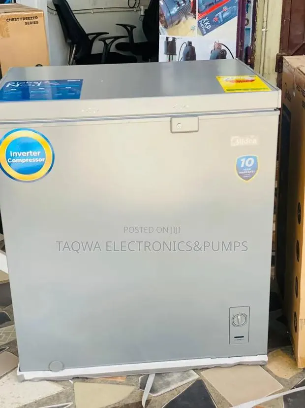 Grey Midea 198ltrs Chest Freezer · Photo 1