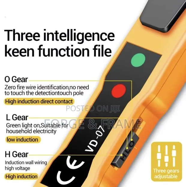 Continuity Voltage Detector Pen Non-Contact Inductive AC/DC Voltage · Photo 1