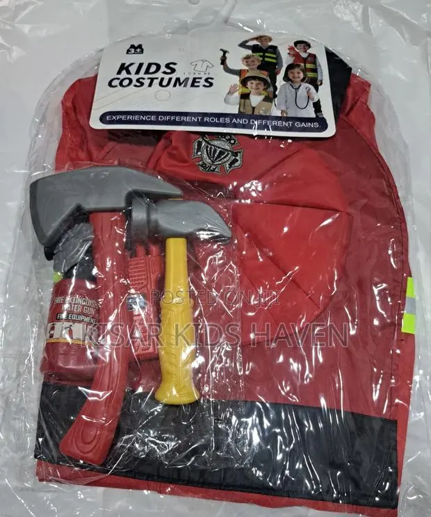 Fire Fighter Career Day Costume 3 to 5 Years · Photo 2