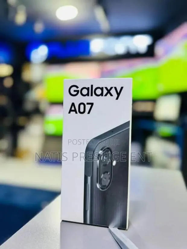New Samsung Galaxy A07 128 GB Black · Photo 1