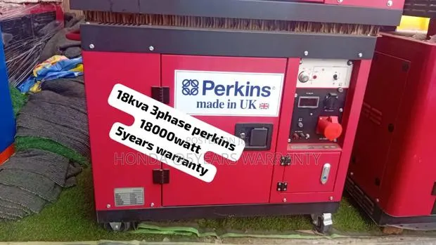 Red 18kva 3phase Perkins Diesel Generator Silent 18kva · Photo 1