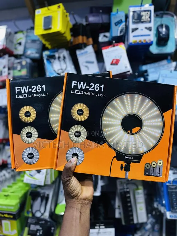 FW-261 LED Soft Ring Lights · Photo 1