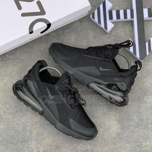 Original Nike Airmax 270 All Black · Photo 3