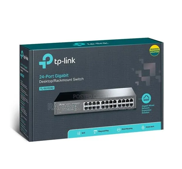 Tplink Tl-Sg1024d 24port Gigabit Switch · Photo 1